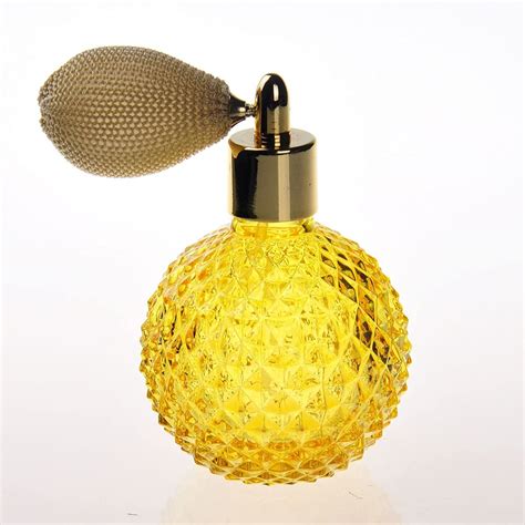 perfume with yellow bottle.